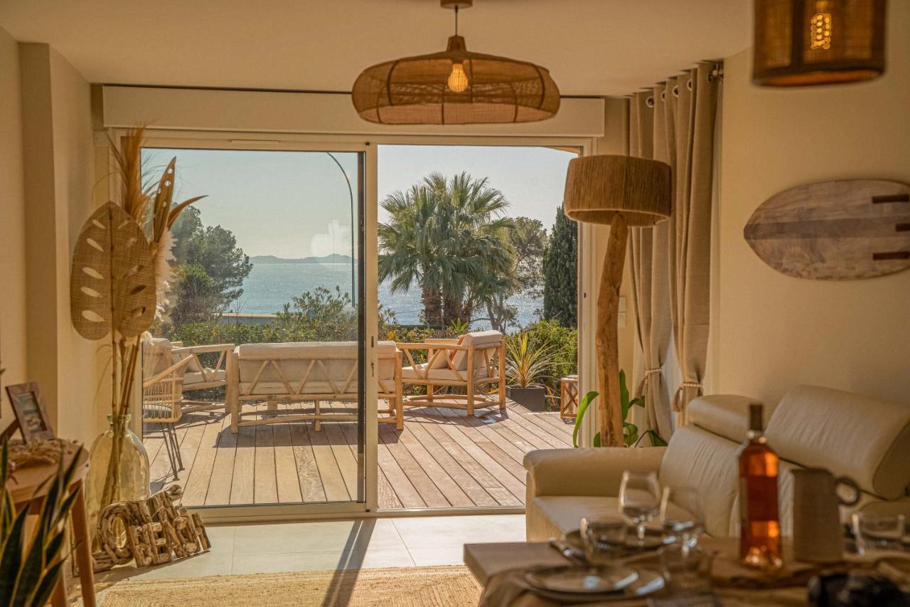 Logement Vue Mer Splendide - Situe A 50 Metres Du Bord De Mer Et 2 Minutes Des Plages - Bandolina Exterior photo