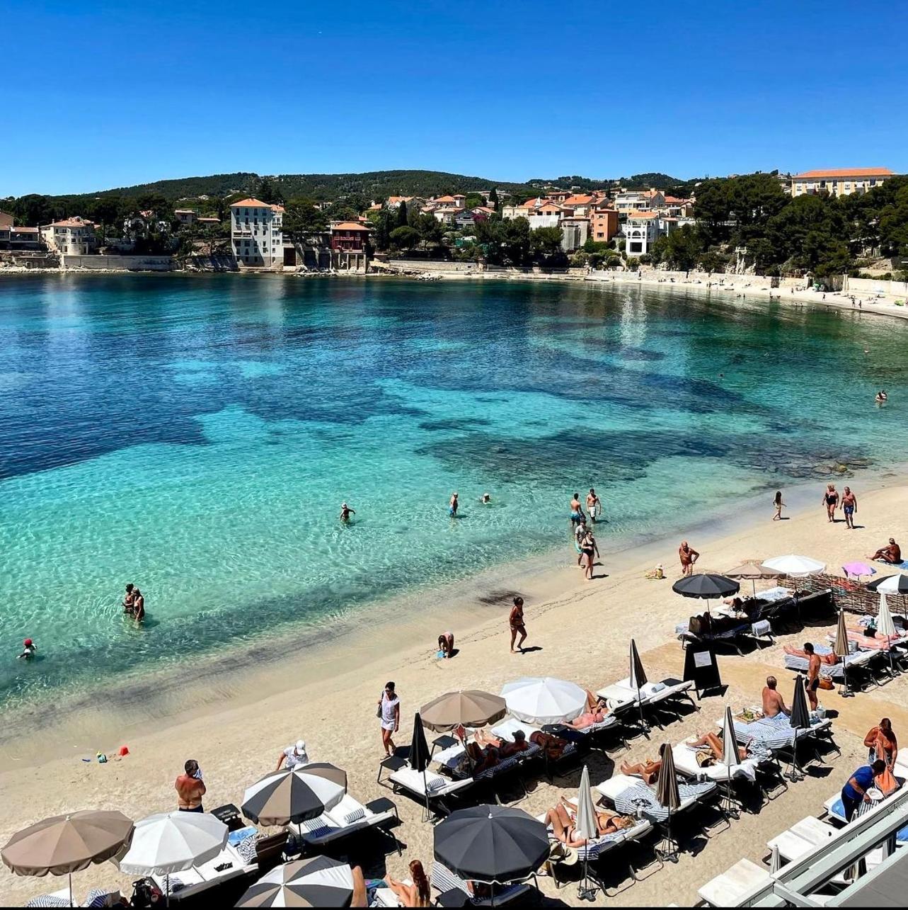 Logement Vue Mer Splendide - Situe A 50 Metres Du Bord De Mer Et 2 Minutes Des Plages - Bandolina Exterior photo