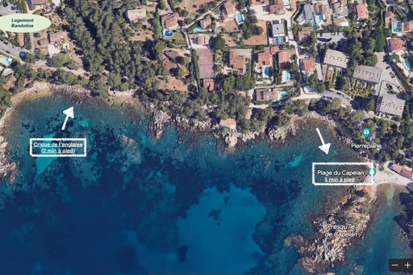 Logement Vue Mer Splendide - Situe A 50 Metres Du Bord De Mer Et 2 Minutes Des Plages - Bandolina Exterior photo